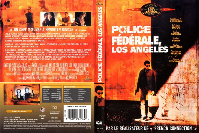 Police fédérale, Los Angeles - Couvertures