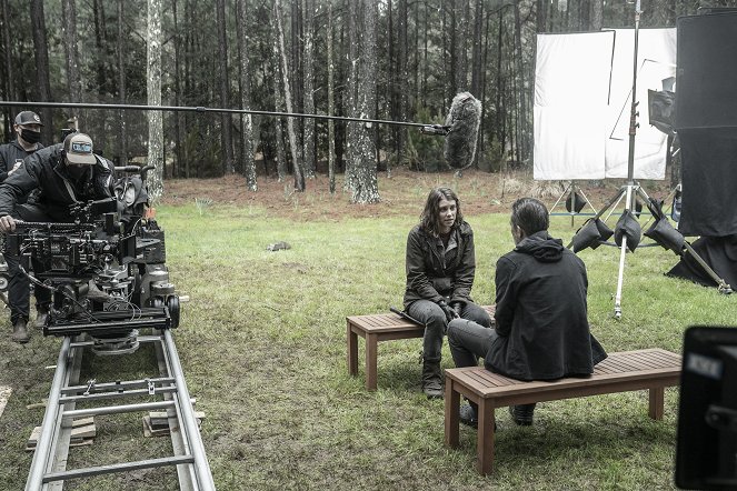 The Walking Dead - Ruhe in Frieden - Dreharbeiten - Lauren Cohan