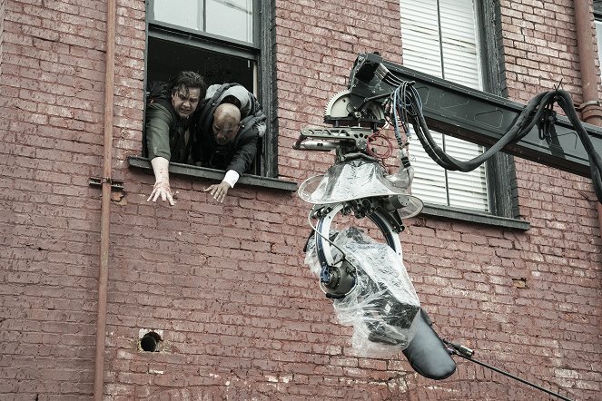 Walking Dead - Season 11 - Odpočívajte v pokoji - Z nakrúcania - Josh McDermitt, Seth Gilliam