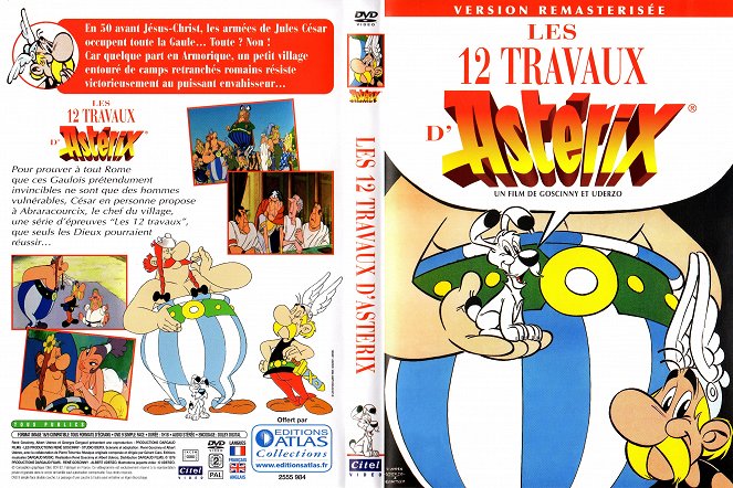 Asterix tizenkét próbája - Borítók