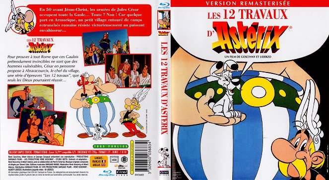 The Twelve Tasks of Asterix - Covers