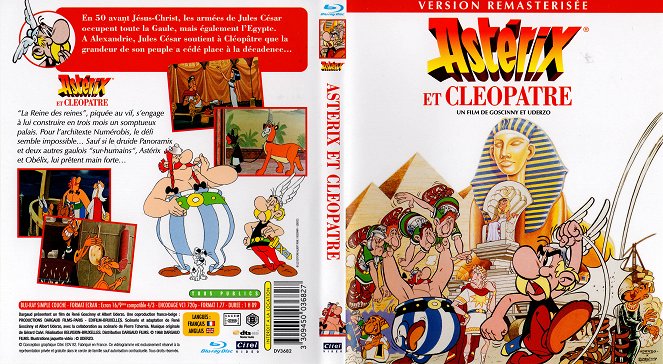 Asterix és Kleopátra - Borítók