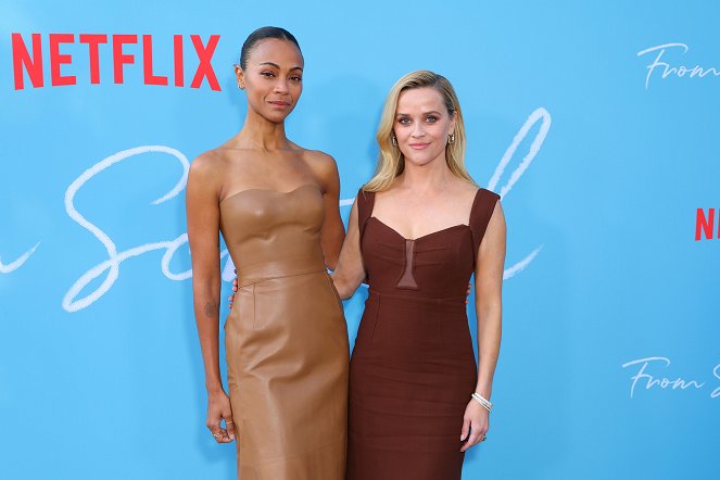 Partir do Zero - De eventos - Netflix's From Scratch Special Screening at Netflix Tudum Theater on October 17, 2022 in Los Angeles, California - Zoe Saldana, Reese Witherspoon