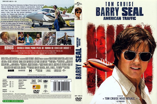 Barry Seal : American Traffic - Couvertures