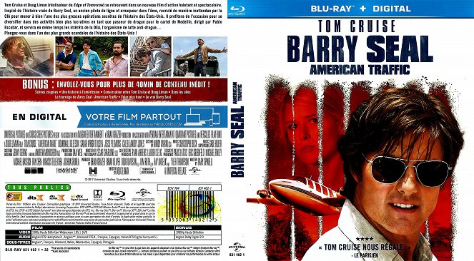 Barry Seal: El traficante - Carátulas