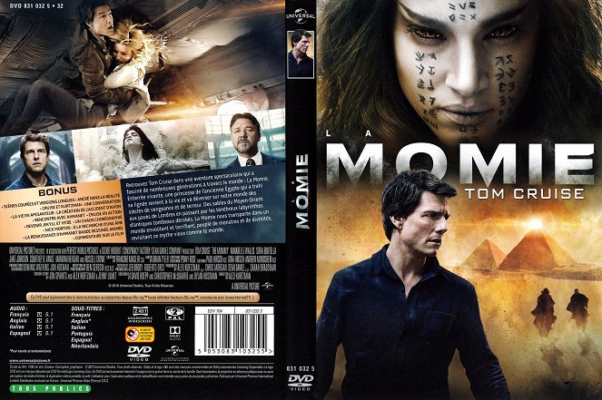 La momia - Carátulas