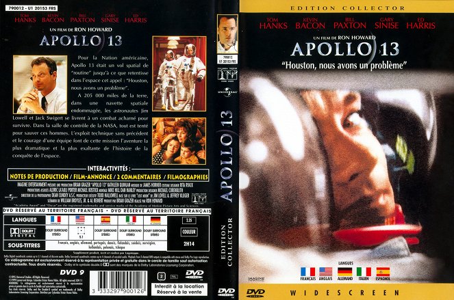 Apolo 13 - Carátulas