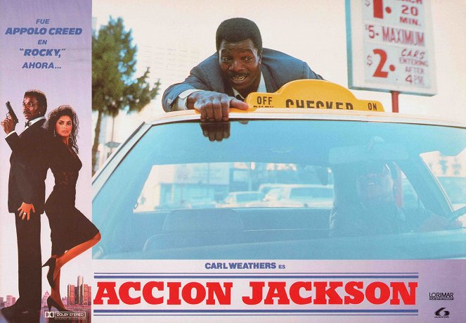 Action Jackson - Lobby karty - Carl Weathers