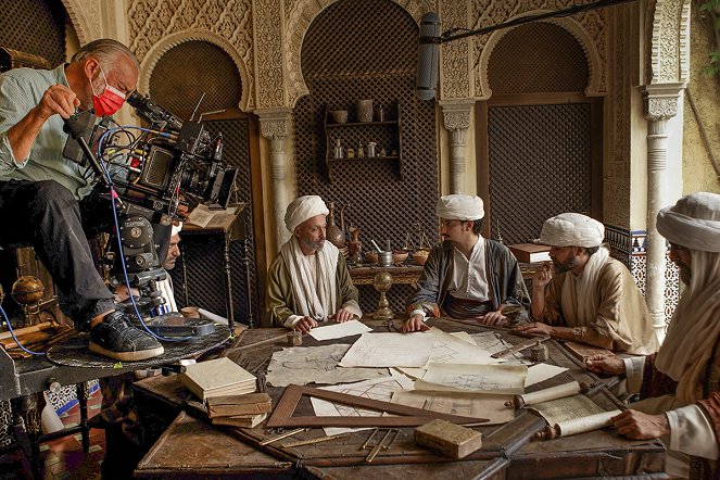 Los constructores de la Alhambra - De filmagens
