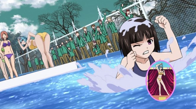 Rosario + Vampire - School Swimsuit and a Vampire - Photos