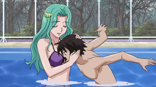 Rosario + Vampire - School Swimsuit and a Vampire - Photos