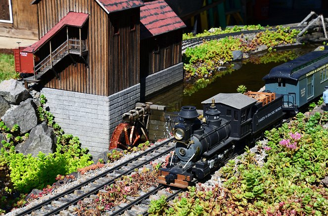 Eisenbahn-Romantik - Season 28 - Gartenbahnen in Portland - Z filmu
