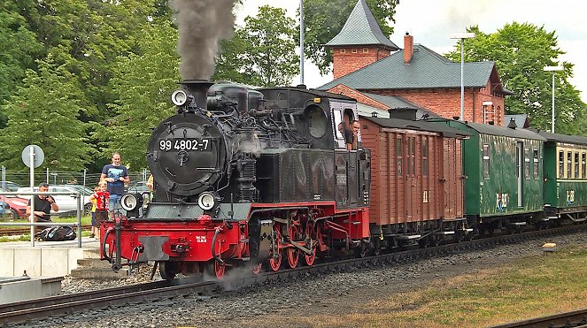 Eisenbahn-Romantik - Season 32 - Innovative Sachsen – die PRESS, nostalgisch, modern und jung - De la película