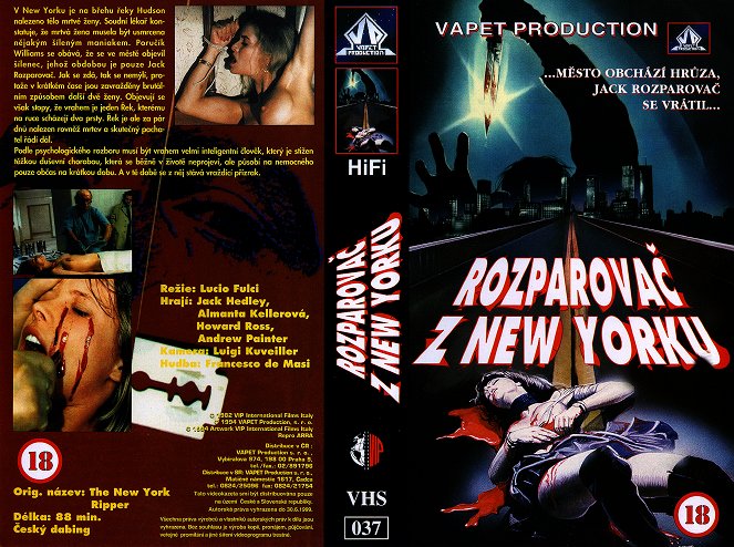 The New York Ripper - Covers