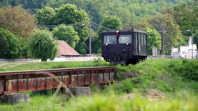 Eisenbahn-Romantik - Auf Draculas Spuren – Mit dem Zug durch Transsilvanien - Van film