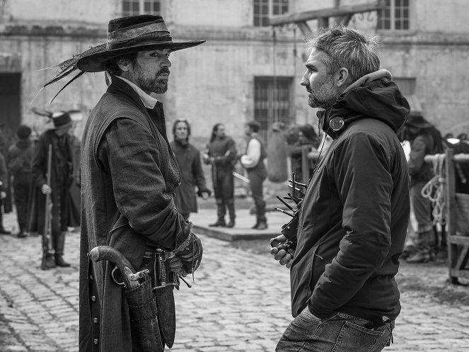 Os Três Mosqueteiros: D'Artagnan - De filmagens - Romain Duris, Martin Bourboulon