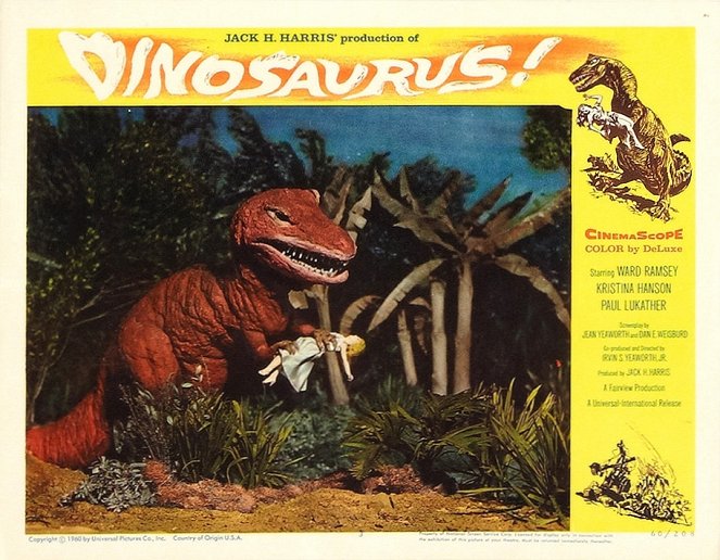 Dinosaurus! - Lobby Cards