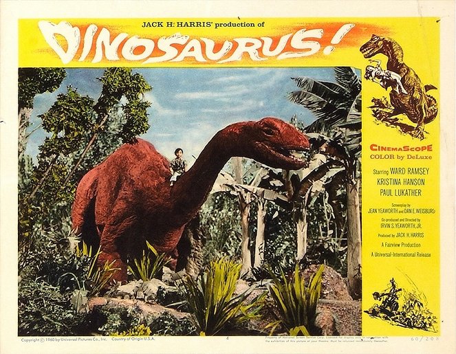 Dinosaurus! - Mainoskuvat