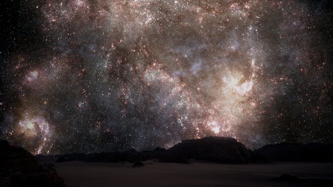 A világegyetem - A fény szigete – A Tejútrendszer - Filmfotók