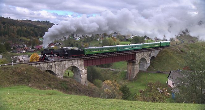 Eisenbahn-Romantik - Season 27 - Dampfreise in die Karpaten - De filmes