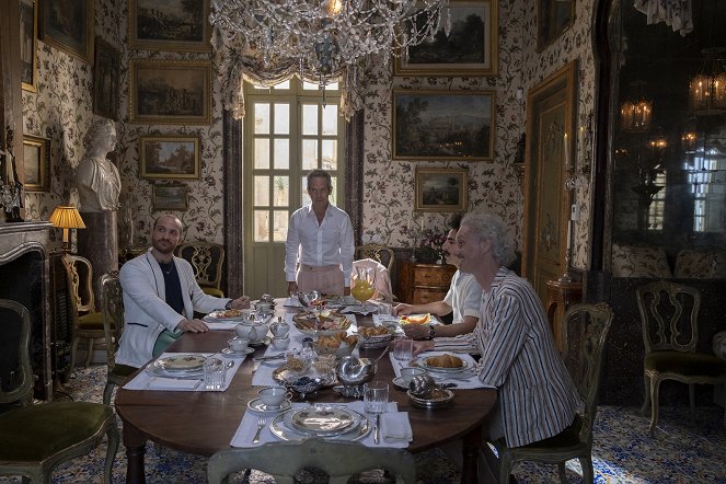 Bílý lotos - Arrivederci - Z filmu - Paolo Camilli, Tom Hollander, Francesco Zecca, Bruno Gouery