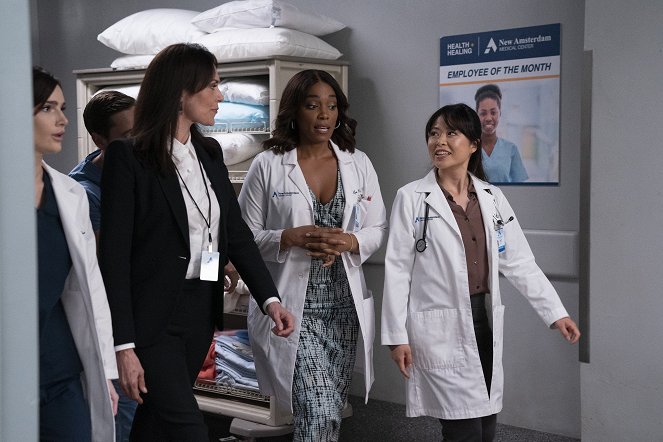 New Amsterdam - Seed Money - Photos - Janet Montgomery, Michelle Forbes, Frances Turner, Christine Chang