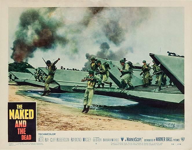 The Naked and the Dead - Lobby Cards