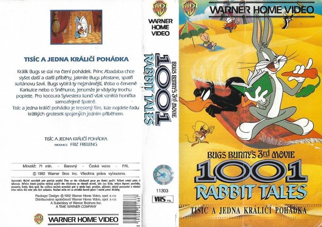 Bugs Bunny's Third Movie: 1001 Rabbit Tales - Covers