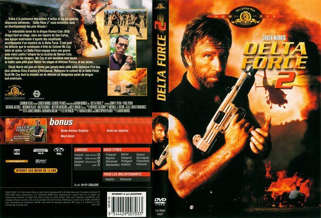 Delta Force 2: The Columbian Connection - Covers