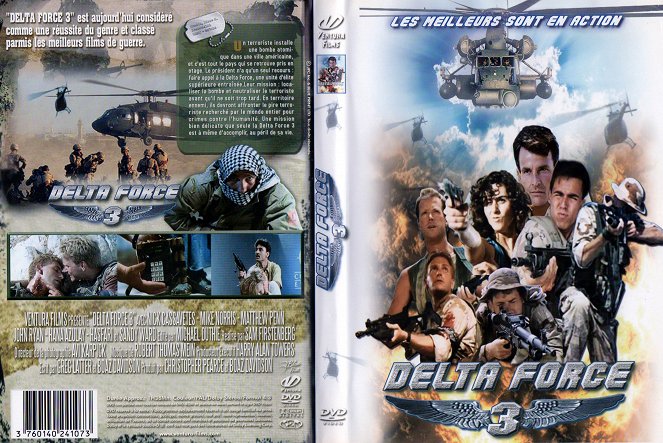 Delta Force 3: The Killing Game - Covers
