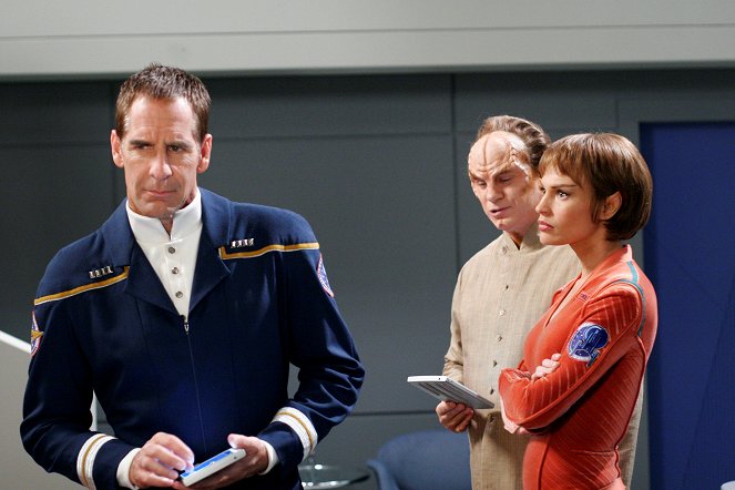 Star Trek: Enterprise - These Are the Voyages... - Filmfotók - Scott Bakula, John Billingsley, Jolene Blalock