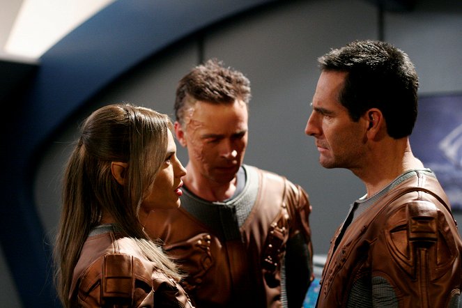 Star Trek: Enterprise - In a Mirror, Darkly, Part II - Filmfotók - Jolene Blalock, Connor Trinneer, Scott Bakula