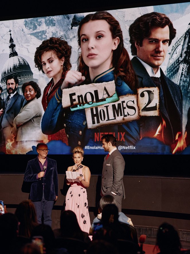 Enola Holmesová 2 - Z akcí - Netflix Enola Holmes 2 Premiere on October 27, 2022 in New York City