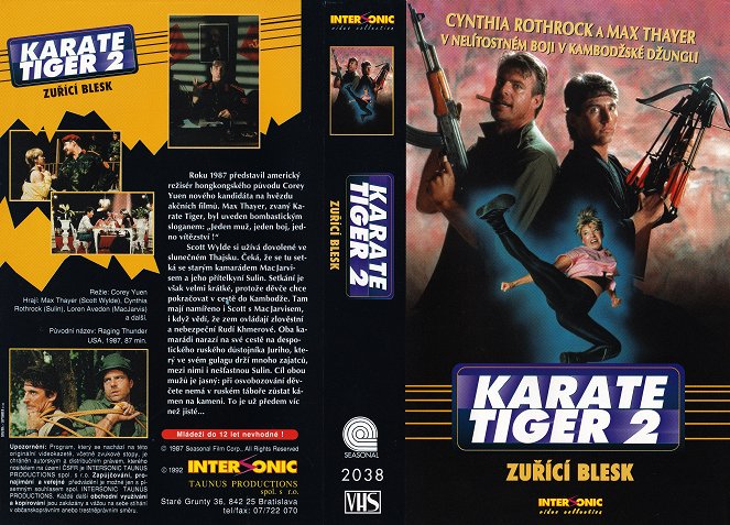 Karate Tiger II. - Zúriaci blesk - Covery