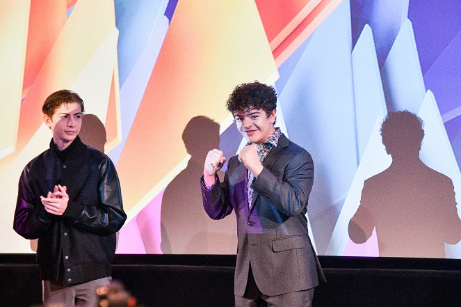 Smok mojego taty - Z imprez - Premiere Screening of "My Father's Dragon" during the 66th BFI London Film Festival at NFT1, BFI Southbank, on October 8, 2022 in London, England - Jacob Tremblay, Gaten Matarazzo
