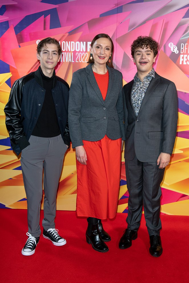 Apám sárkánya - Rendezvények - Premiere Screening of "My Father's Dragon" during the 66th BFI London Film Festival at NFT1, BFI Southbank, on October 8, 2022 in London, England - Jacob Tremblay, Nora Twomey, Gaten Matarazzo