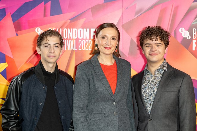 Tátův drak - Z akcí - Premiere Screening of "My Father's Dragon" during the 66th BFI London Film Festival at NFT1, BFI Southbank, on October 8, 2022 in London, England - Jacob Tremblay, Nora Twomey, Gaten Matarazzo