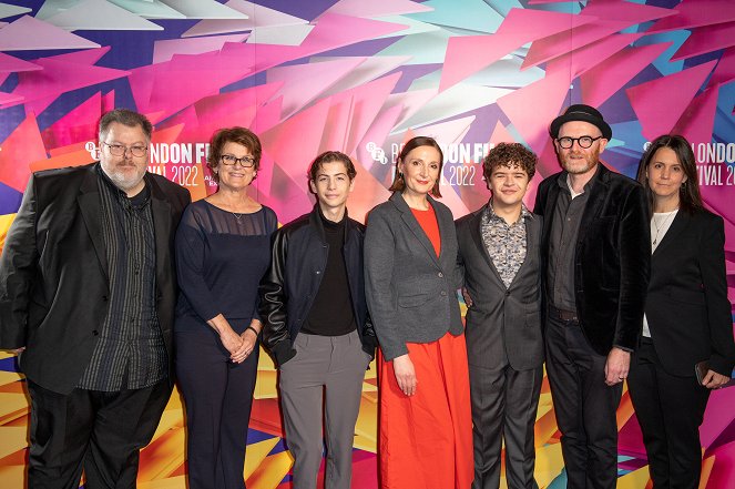 Tátův drak - Z akcí - Premiere Screening of "My Father's Dragon" during the 66th BFI London Film Festival at NFT1, BFI Southbank, on October 8, 2022 in London, England - Justin Johnson, Bonnie Curtis, Jacob Tremblay, Nora Twomey, Gaten Matarazzo, Paul Young, Julie Lynn