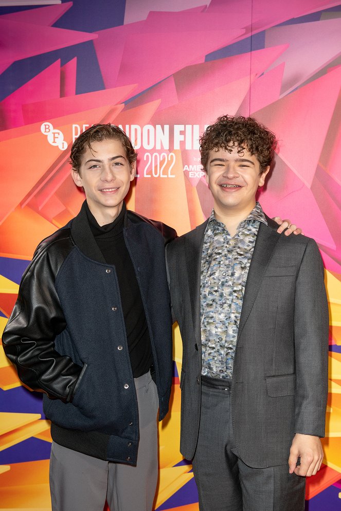 Le Dragon de mon père - Événements - Premiere Screening of "My Father's Dragon" during the 66th BFI London Film Festival at NFT1, BFI Southbank, on October 8, 2022 in London, England - Jacob Tremblay, Gaten Matarazzo