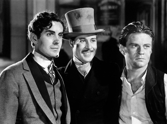 In Old Chicago - Filmfotos - Tyrone Power, Don Ameche, Tom Brown