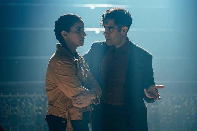 Doctor Who - The Power of the Doctor - Van film - Mandip Gill, Sacha Dhawan