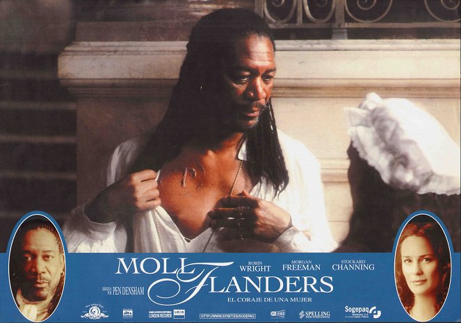 Moll Flanders - Hure wider Willen - Lobbykarten - Morgan Freeman