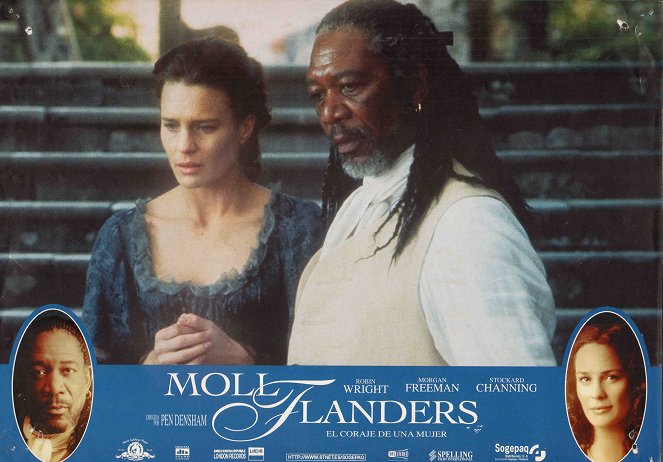 Moll Flanders - Hure wider Willen - Lobbykarten - Robin Wright, Morgan Freeman