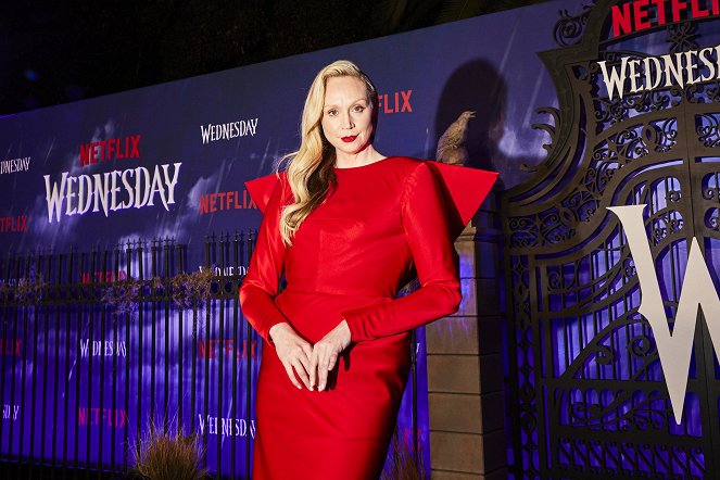 Wednesday - Events - World premiere of Netflix's "Wednesday" on November 16, 2022 at Hollywood Legion Theatre in Los Angeles, California - Gwendoline Christie
