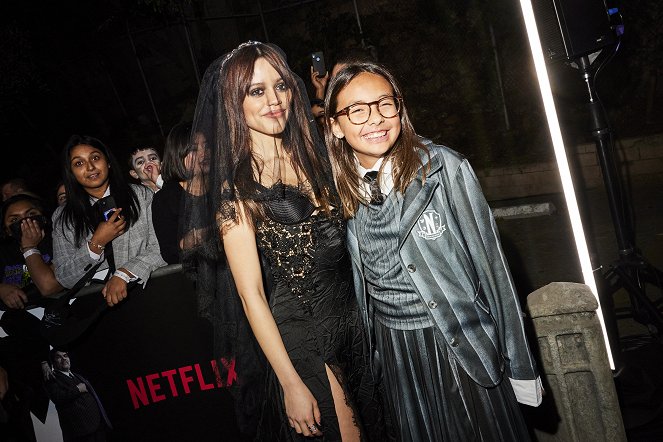 Wednesday - Events - World premiere of Netflix's "Wednesday" on November 16, 2022 at Hollywood Legion Theatre in Los Angeles, California - Jenna Ortega