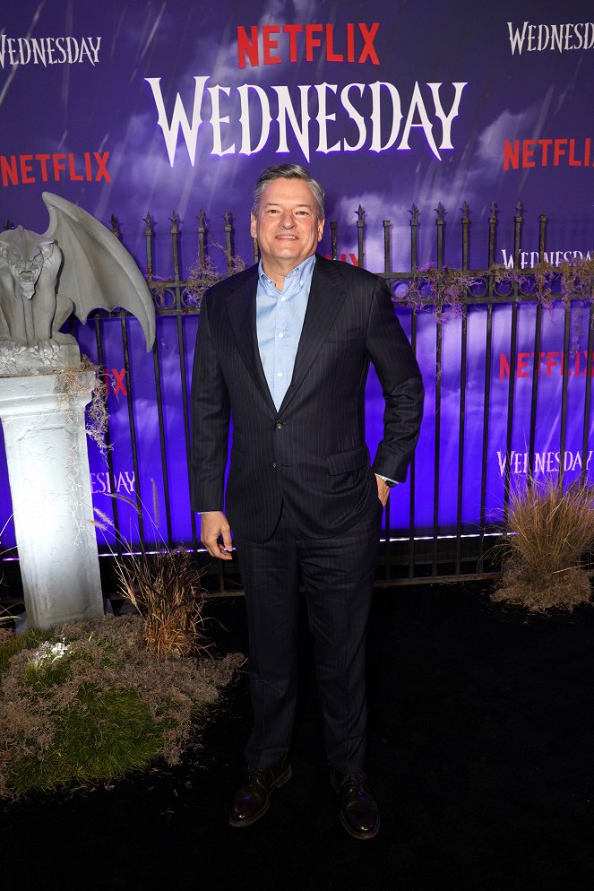 Wednesday - Events - World premiere of Netflix's "Wednesday" on November 16, 2022 at Hollywood Legion Theatre in Los Angeles, California - Ted Sarandos