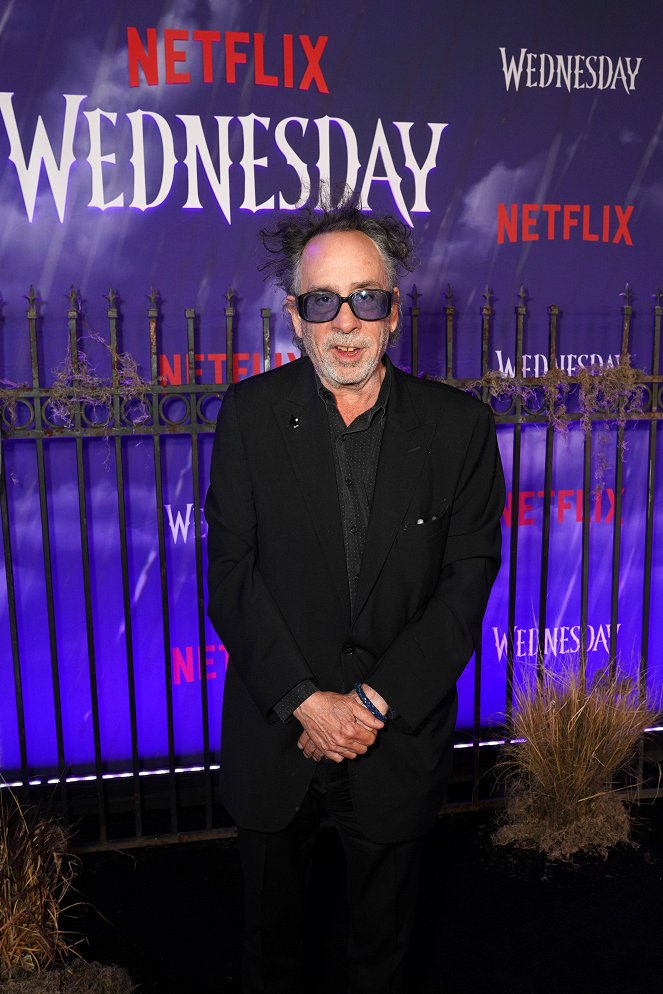 Wednesday - Events - World premiere of Netflix's "Wednesday" on November 16, 2022 at Hollywood Legion Theatre in Los Angeles, California - Tim Burton