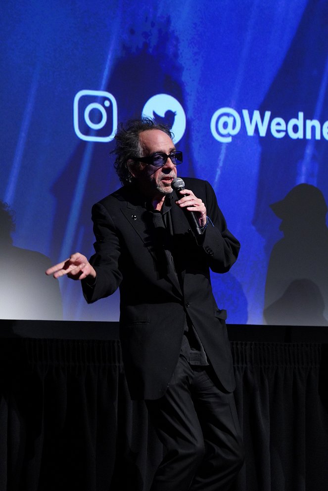 Wednesday - Events - World premiere of Netflix's "Wednesday" on November 16, 2022 at Hollywood Legion Theatre in Los Angeles, California - Tim Burton