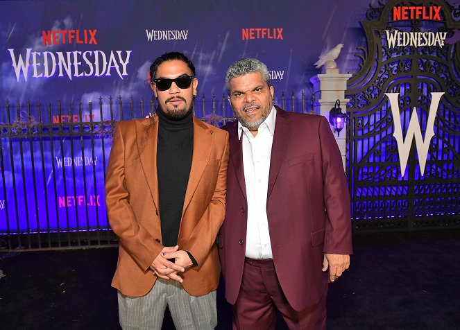 Wednesday - Events - World premiere of Netflix's "Wednesday" on November 16, 2022 at Hollywood Legion Theatre in Los Angeles, California - Cemi Guzman, Luis Guzmán