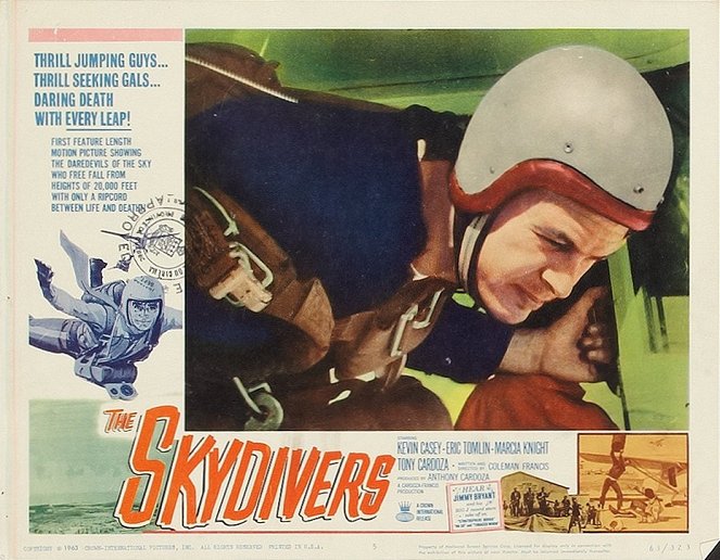 The Skydivers - Lobby Cards